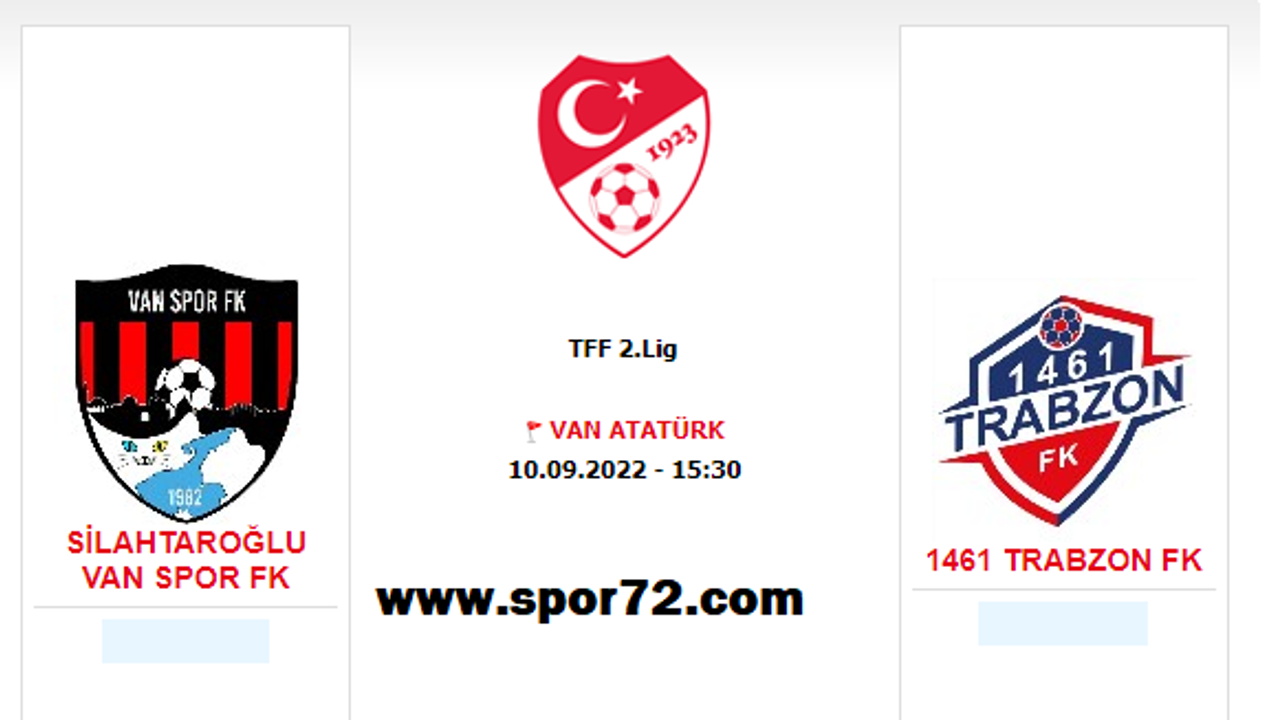 CANLI İZLE! Vanspor FK - 1461 Trabzon FK maçı canlı izle