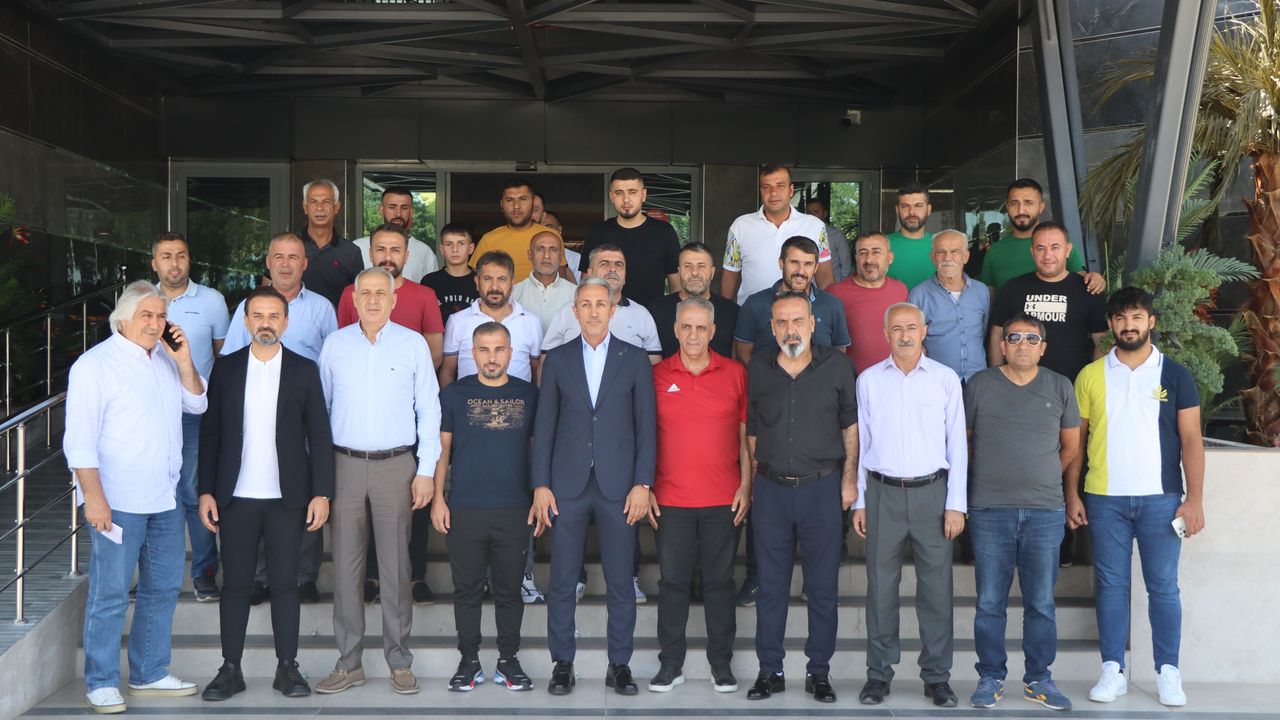 TPAO Batman Petrolspor, Amatör Kulüp Başkanları ile bir araya geldi