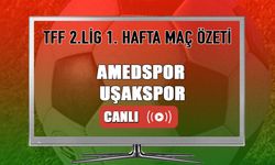 ÖZET | Amedspor 3-1 Uşakspor