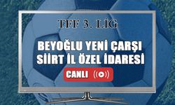 CANLI İZLE Beyoğlu Yeni Çarşı Siirtspor maçı CANLI YAYIN