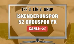 İskenderunspor-52 Orduspor FK Maçı Canlı İzle!