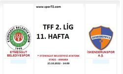 CANLI Etimesgut Belediyespor - İskenderunspor CANLI maç İZLE