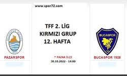 CANLI yayın Pazarspor - Bucaspor 1928 CANLI İZLE