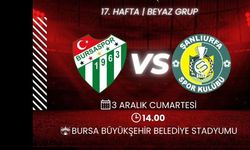 CANLI Bursaspor - Şanlıurfaspor maçı FUCHS SPORT'da CANLI izle