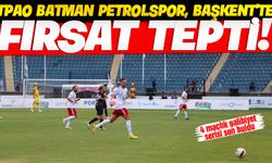 TPAO Batman Petrolspor, Başkent'te fırsat tepti! 1-1