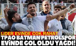 Lider evinde çok rahat: TPAO Batman Petrolspor gol oldu yağdı!