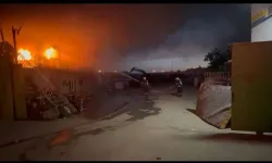 Batman'da korkutan yangın