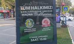 TFF kararına rağmen Şanlıurfaspor'dan ilginç afiş