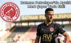 Batman Petrolspor’da Ayrılık: Mert Çapar Veda Etti!