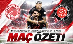 Batman Petrolspor 4-3 Fatih Karagümrük Maçın özeti izle