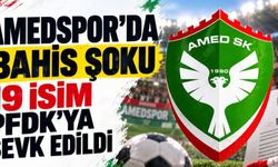 Amedspor’da bahis şoku: 19 isim PFDK’ya sevk edildi