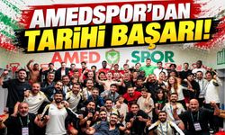 Amedspor’dan tarihi başarı!