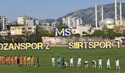 Kozanspor 2-1 Siirtspor