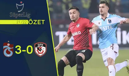 ÖZET | Trabzonspor 3-0 Gaziantep FK maç özeti izle