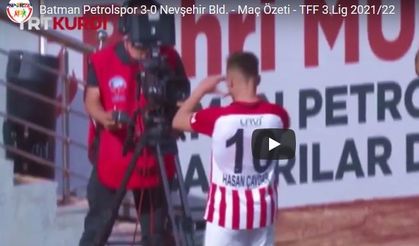 Batman Petrolspor Nevşehir Belediyespor maç özeti