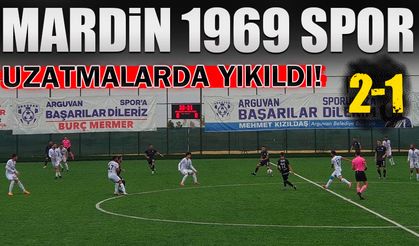 Mardin 1969 Spor uzatmalarda yıkıldı!