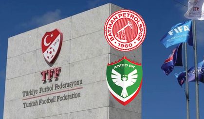 TFF’den Batman Petrolspor’a onay, Amedspor’a kritik uyarı!