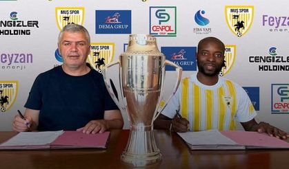 Muşspor Stanley Ohawuchi ile sözleşme imzaladı