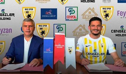 Muşspor gol makinasını kadrsouna kattı