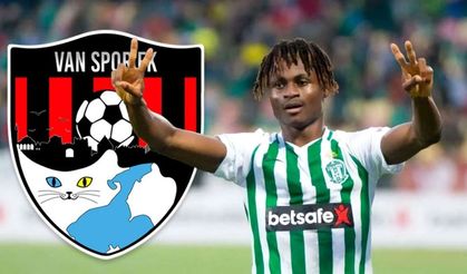 Vanspor, Nijeryalı Forvet Mathias Oyewusi ile anlaştı