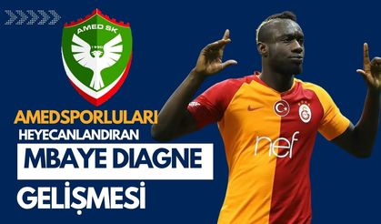 Amedsporluları heyecanlandıran Mbaye Diagne gelişmesi
