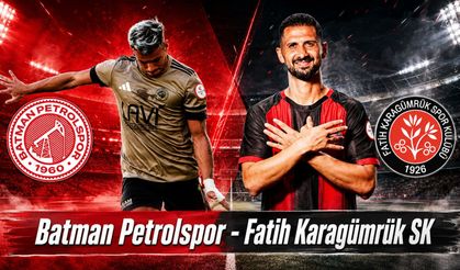 Batman Petrolspor, Fatih Karagümrük’ü ağırlayacak
