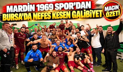 Maç özeti! Mardin 1969 Spor’dan Bursa’da nefes kesen galibiyet!