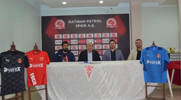 Batman Petrolspor ile DyoreX arasında sponsorluk anlaşması imzalandı