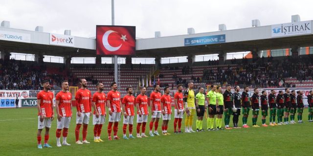 Batman Petrolspor evinde Amedspor'a kaybetti