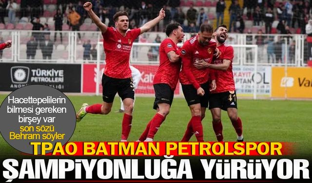 TPAO Batman Petrolspor 3 puanı son dakika golüyle aldı