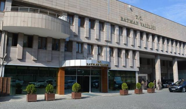 Batman Valiliğinden güvenlik uyarısı