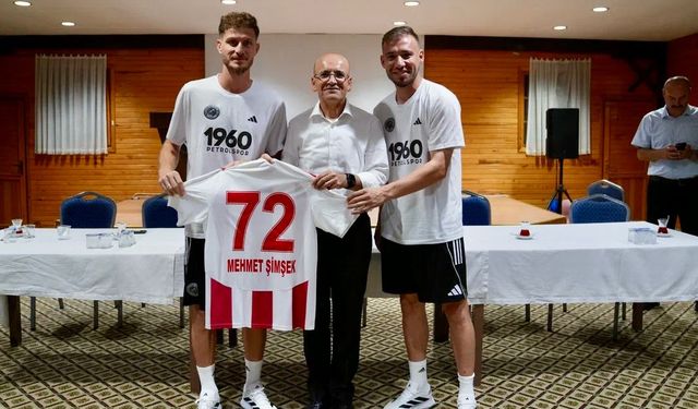 Bakan Şimşek ve heyetinden Batman Petrolspor’a moral ziyareti