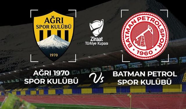 Batman Petrolspor kupada ilk maça çıkıyor