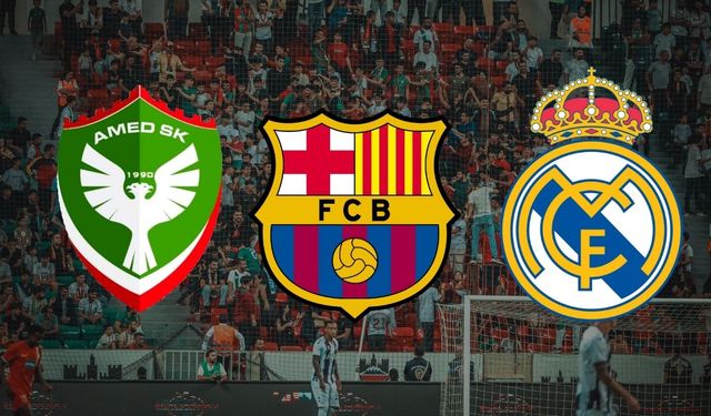 Amedspor, Real Madrid ve Barcelona ile aynı çatıda