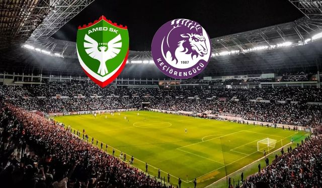 Amedspor - Keçiörengücü istatistiklerinde kim önde?