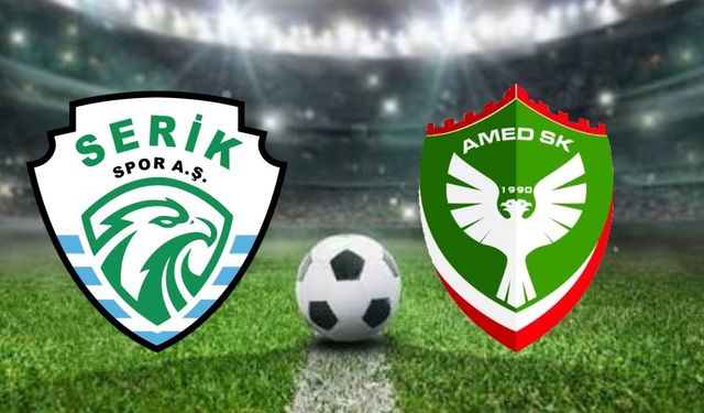 Serikspor - Amedspor maçının günü ve oynanacağı yer değişti