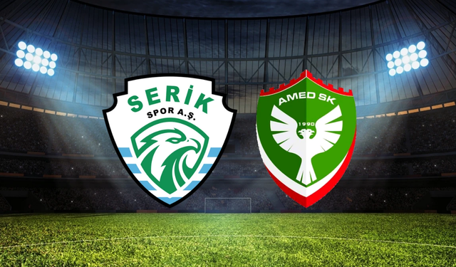 Serikspor - Amedspor maçı öncesi flaş karar!