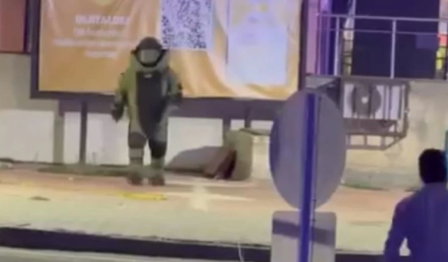 Batman’da şüpheli poşet paniği: Fünyeyle patlatıldı