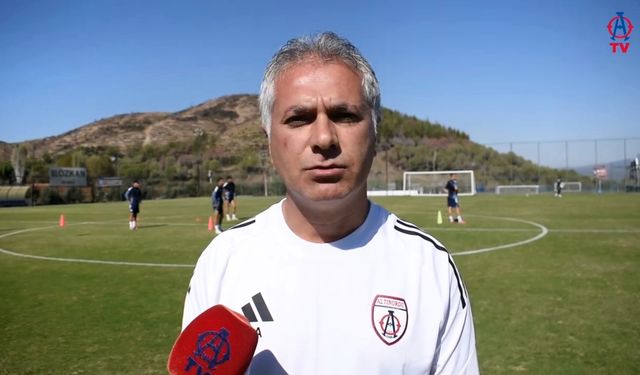 Altınordu tenknik direktöründen Batman Petrolspor hakkında çarpıçı açıklama