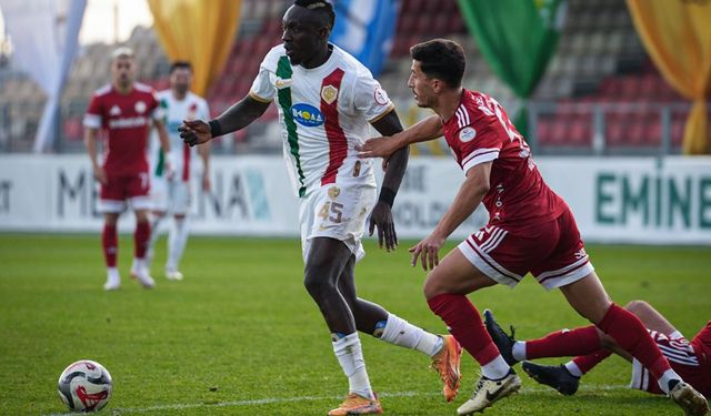 Diagne Amedspor'a son dakikada hayat verdi