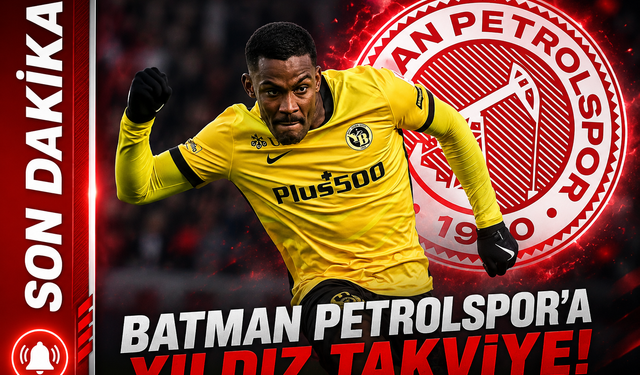 Batman Petrolaspor'dan transfer bombası! golcü Sergio Córdova Petrolspor'da