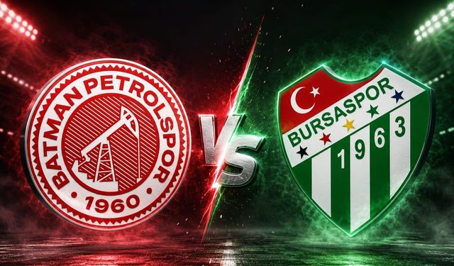 Batman Petrolspor - Bursaspor hazırlık maçında karşı karşıya gelecek