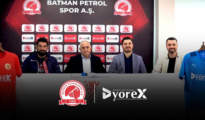 DyorEX bu sezon Batman Petrolspor'un forma sponsoru oldu