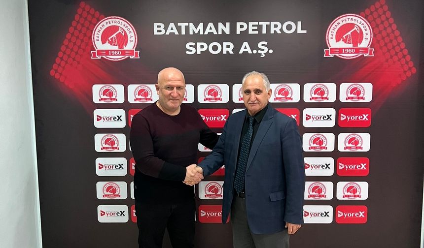 Batman Petrolspor’un Yeni Teknik Direktörü Nihat Balan Oldu