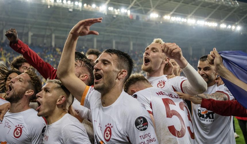 2022-2023 Sezonu Süper Lig Şampiyonu Galatasaray Oldu