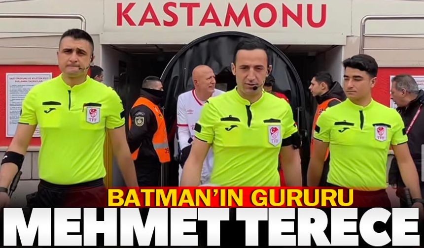 Batman’ın gururu Mehmet Terece