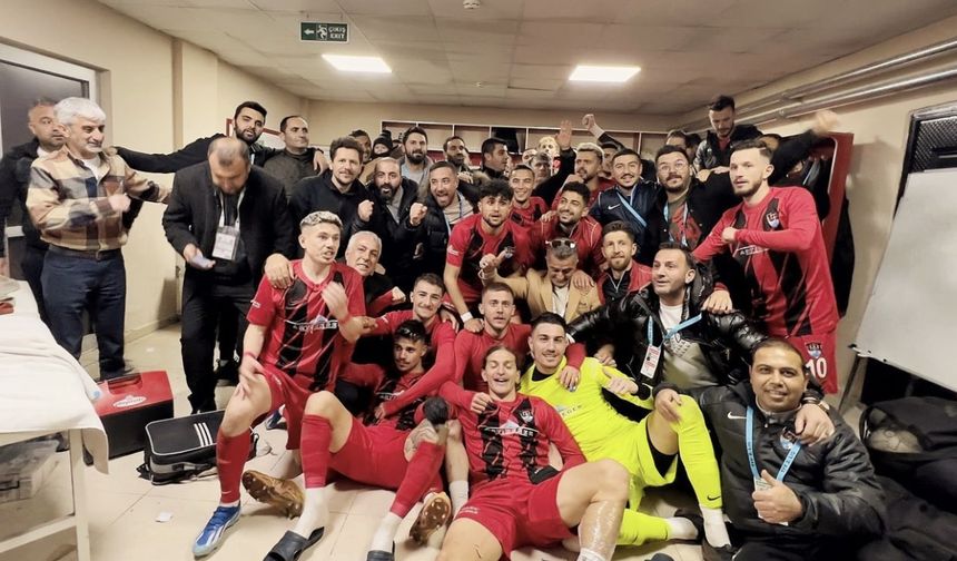 Vanspor FK'dan şampiyonluk yarışında kritik galibiyet