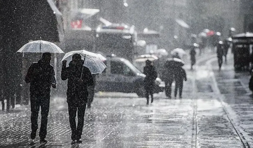 İstanbul ve Ankara'ya sağanak yağış geliyor meteoroloji saat verdi