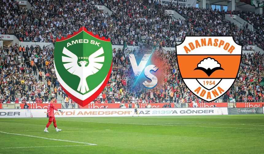 Amedspor–Adanaspor maçı bilet fiyatları açıklandı