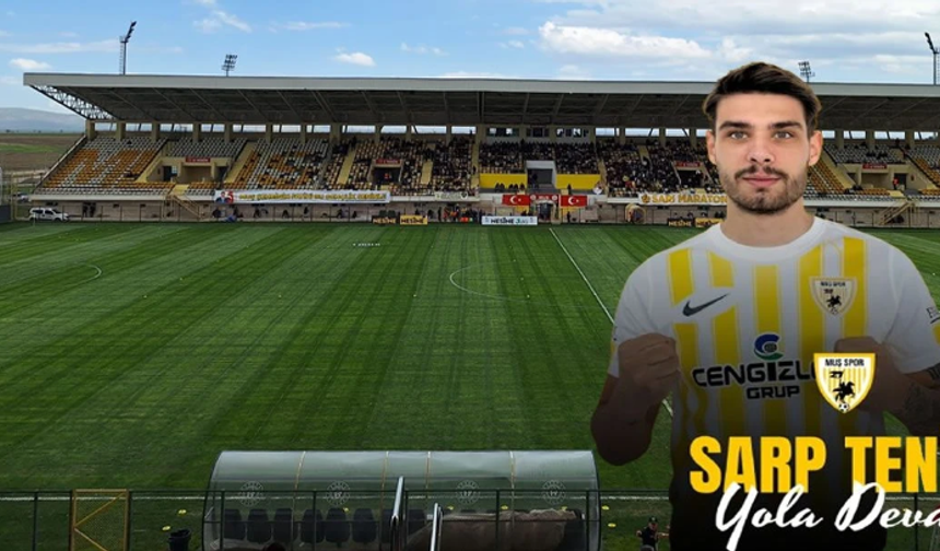 Muşspor Sarp Tenim ile sözleşme imzaladı
